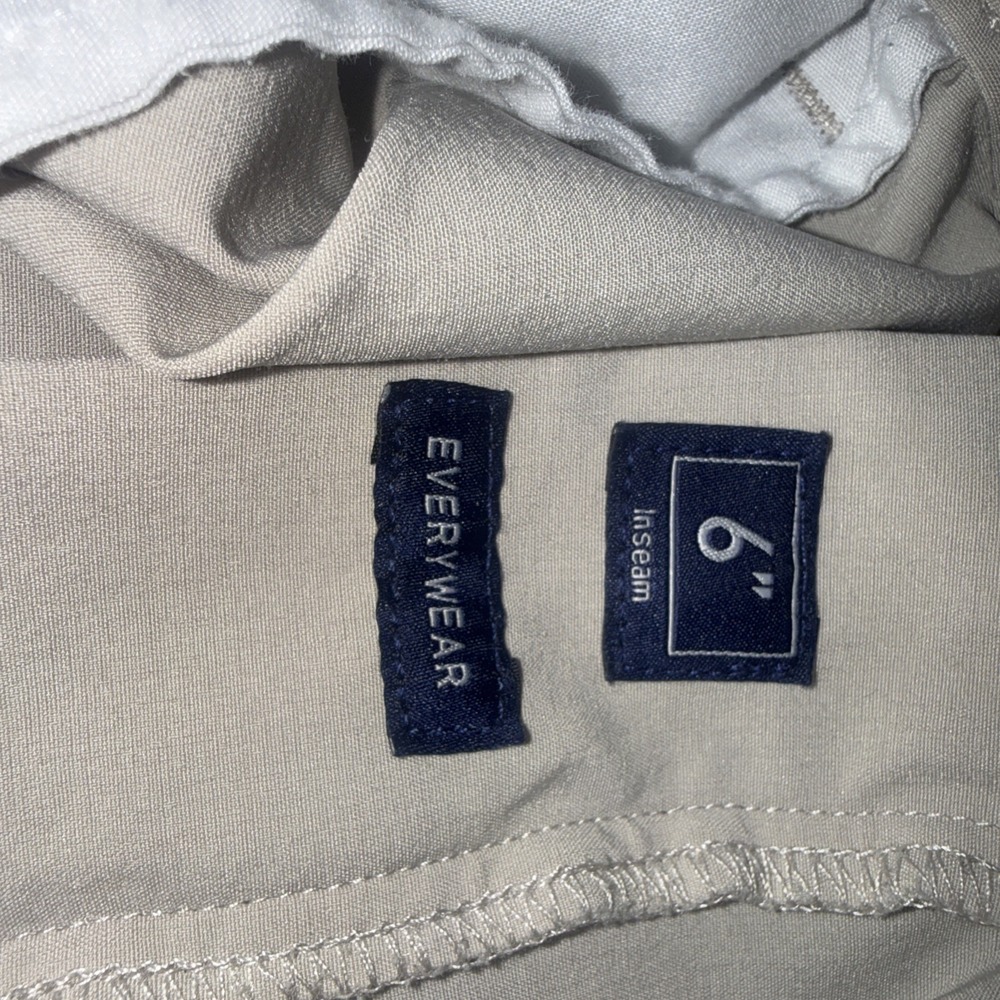 Chubbies Everywear Performance Shorts 6" Inseam Khaki Stretchy Beach Mens Large - Picture 6 of 13